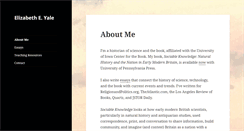 Desktop Screenshot of elizabethyale.com